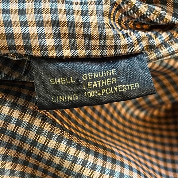 TWEED PEACOCK Tan Suede Jacket Sz L - Picture 4 of 8